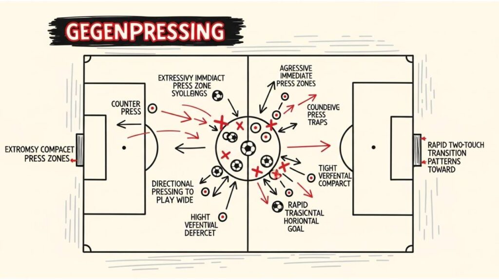 Evolusi Taktik sepak bola Gegenpressing
