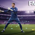 Kiper modern jadi pusat taktik di FM26 Bahasa Indonesia.