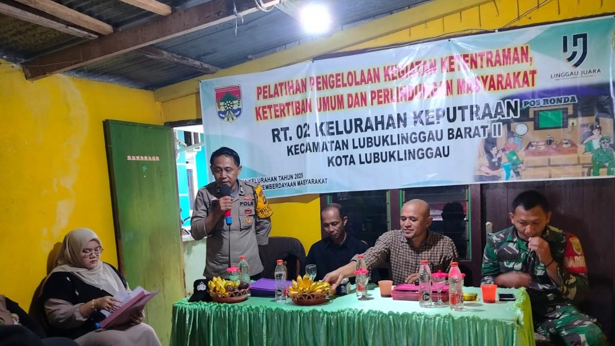 Pelatihan POKMAS Kelurahan Keputraan Perkuat Keamanan Lingkungan