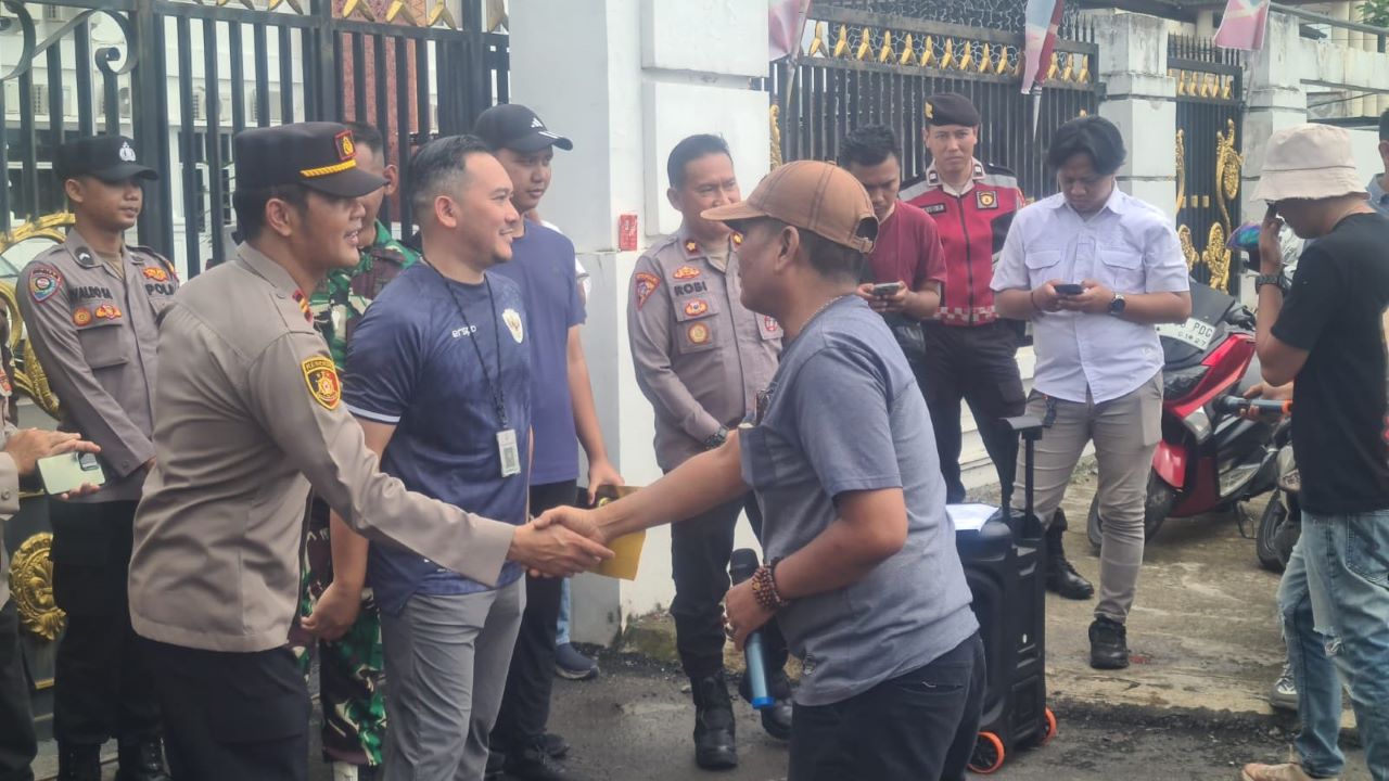 Pengamanan Aksi Damai APAK oleh Polres Lubuk Linggau