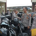 Tim Supervisi Polda Sumsel Periksa Kendaraan dan Senpi Dinas Polres Lubuk Linggau