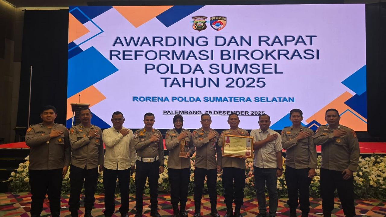 Wakapolres Lubuk Linggau Terima Penghargaan Zona Integritas Award 2025