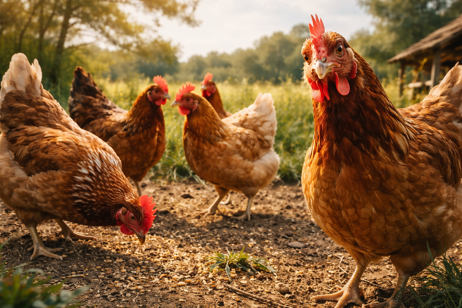 Ilustrasi peternakan ayam petelur. Lebih dari sekadar sumber telur, ayam ternyata memiliki kecerdasan dan kehidupan sosial yang kompleks.