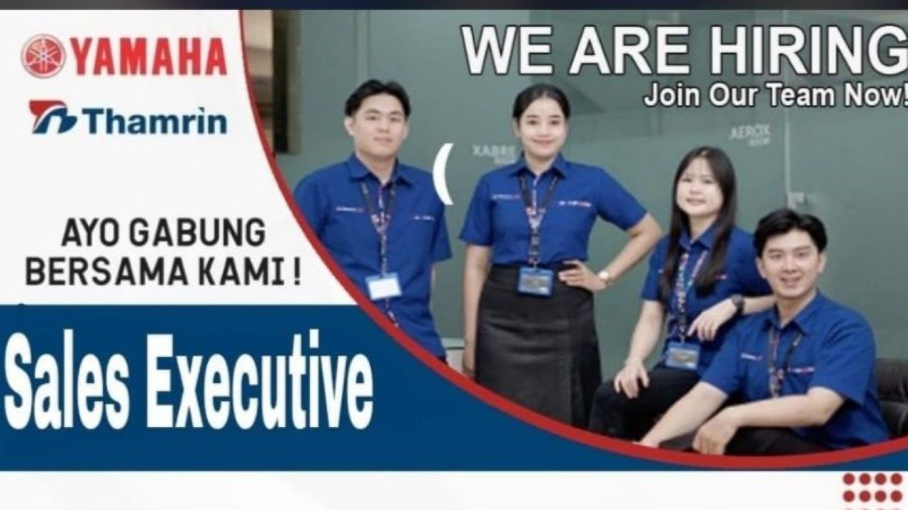 Yamaha Thamrin Brothers Lubuk Linggau Buka Lowongan Sales Executive