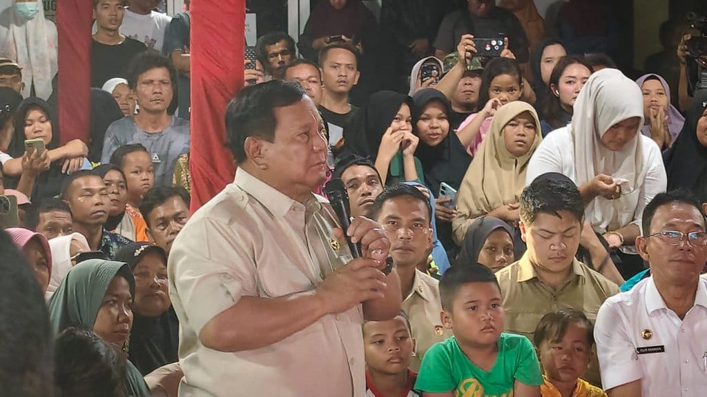 Foto Antara: Presiden bersama pengungsi saat tahun baru