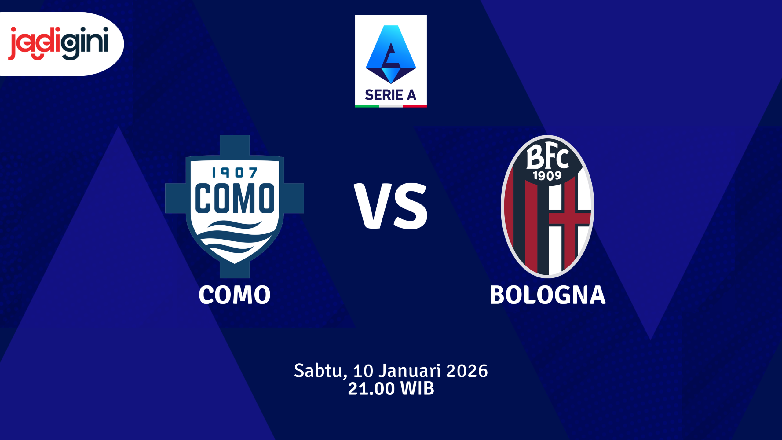 Match Banner: Como vs Bologna