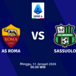 Match Banner: AS Roma vs Sassuolo