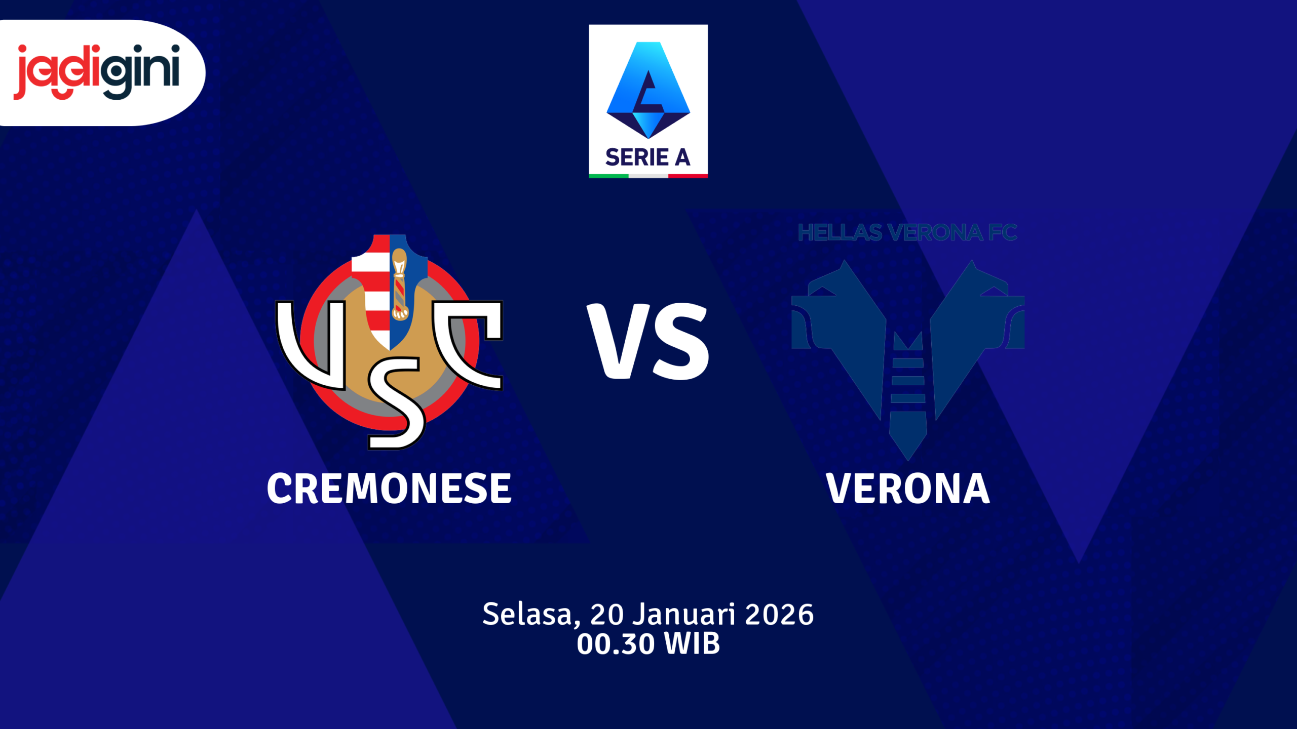 Match Banner: Cremonese vs Verona