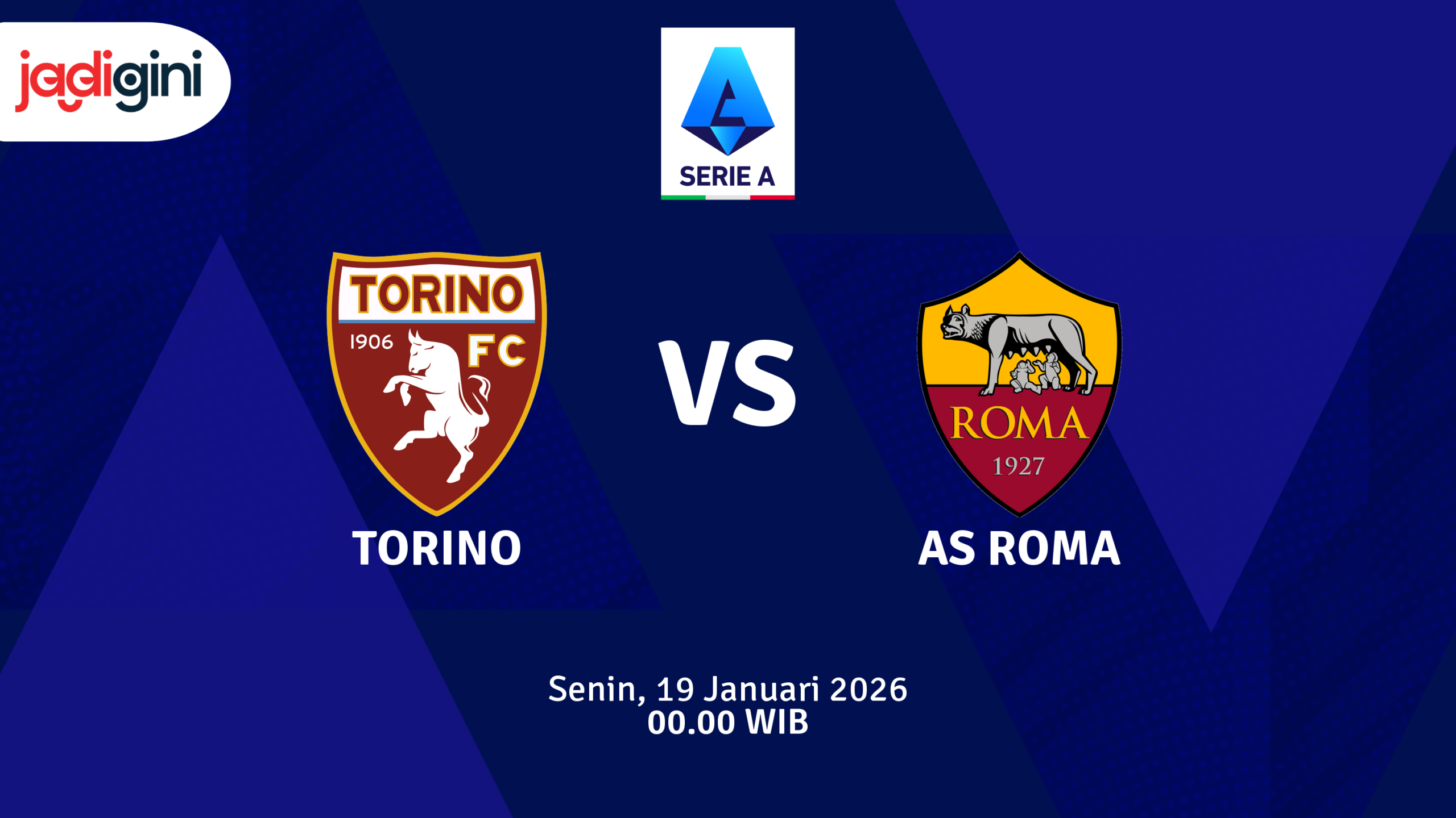Match Banner: Torino vs AS Roma