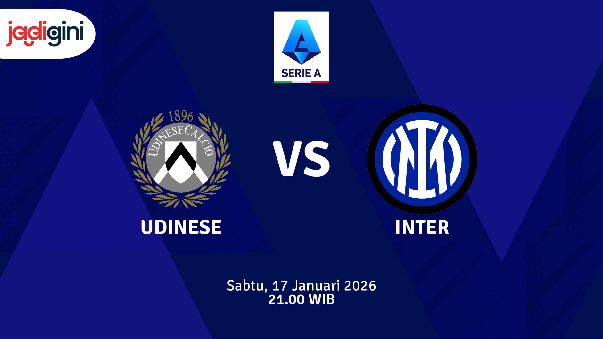 Match Banner: Udinese vs Inter