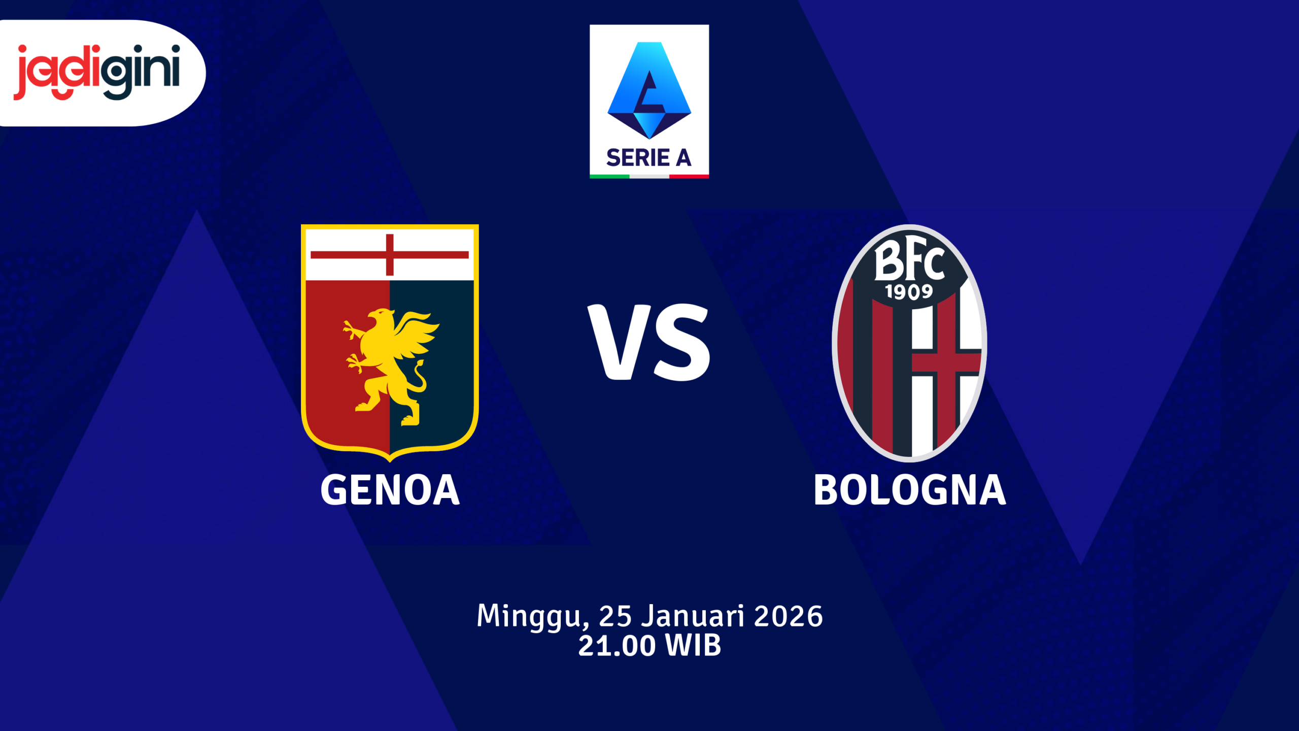 Match Banner: Genoa vs Bologna