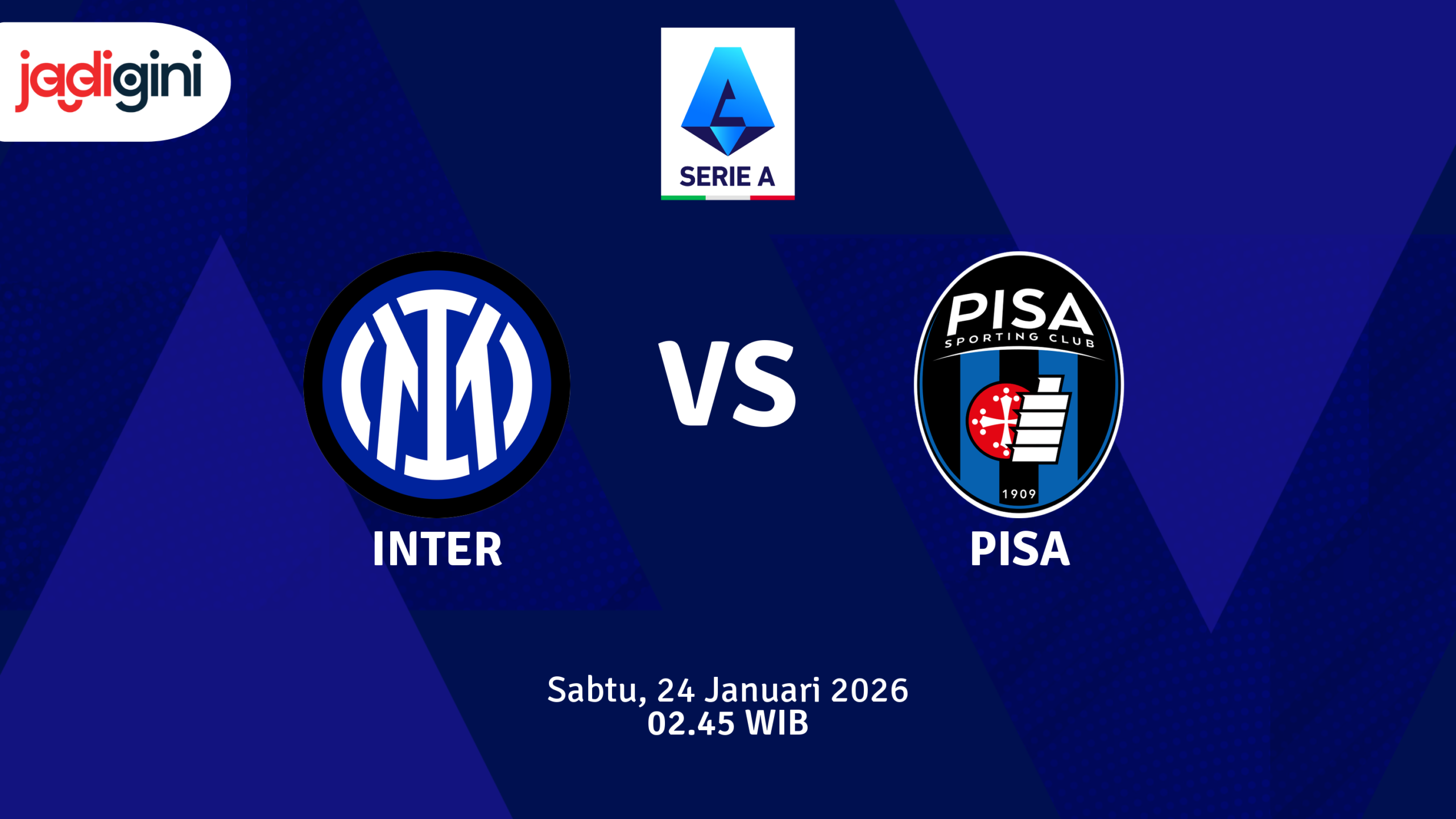Match Banner: Inter vs Pisa