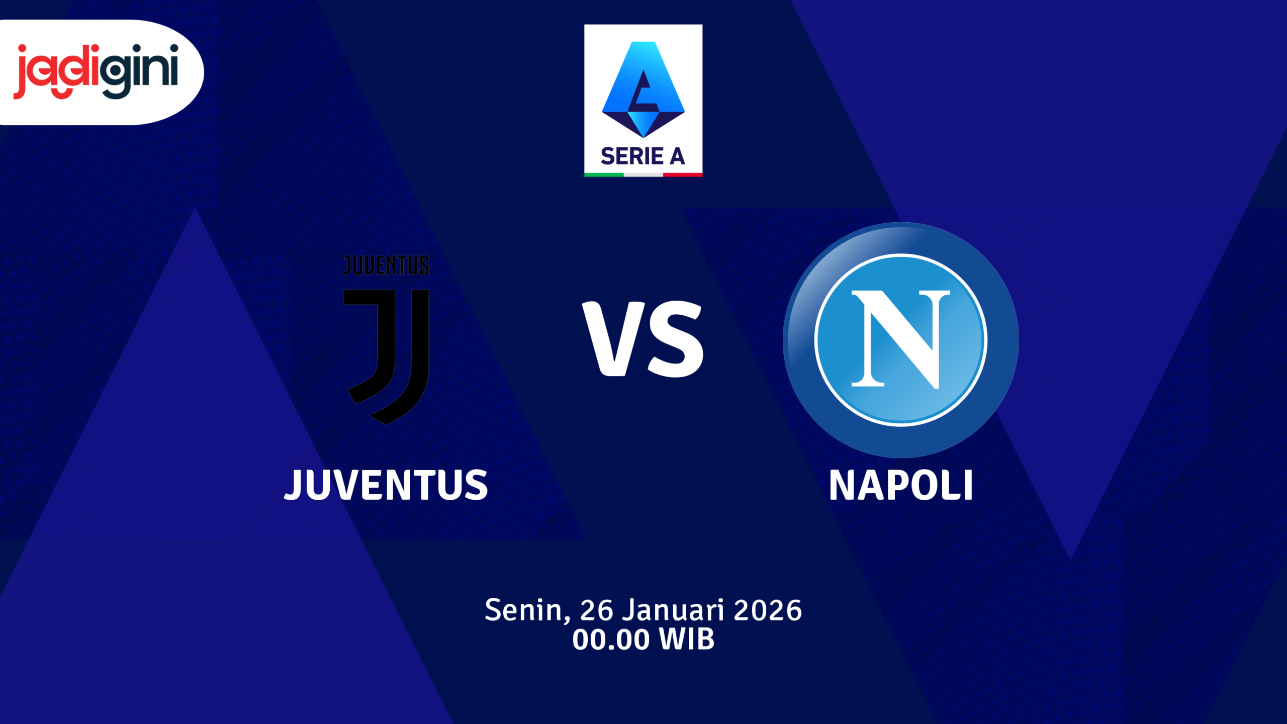 Match Banner: Juventus vs Napoli