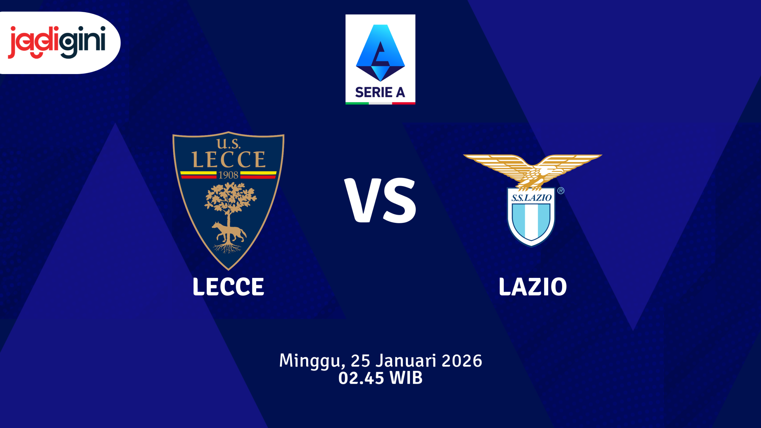 Match Banner: Lecce vs Lazio