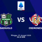 Match Banner: Sassuolo vs Cremonese