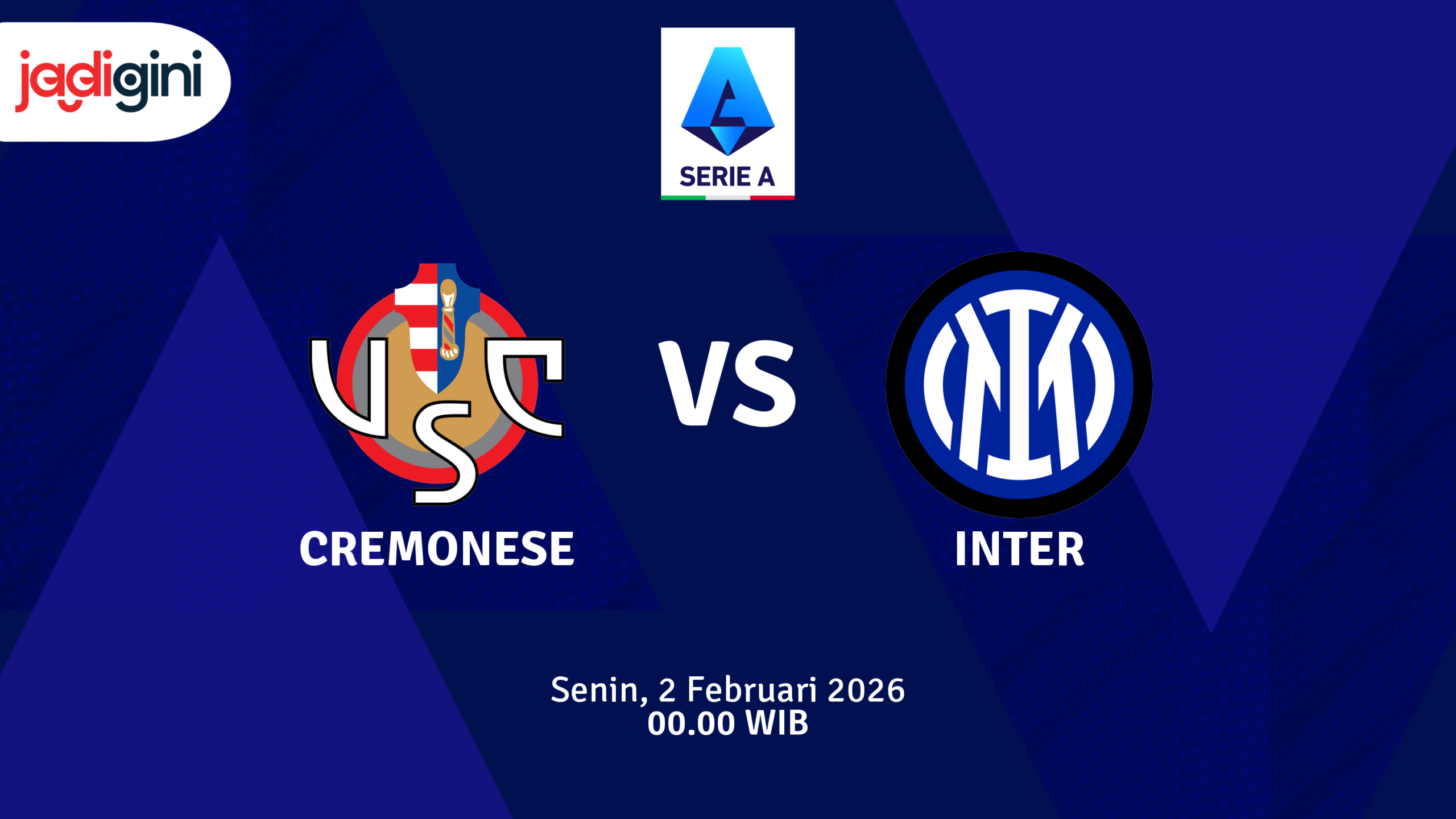 Match Banner: Cremonese vs Inter