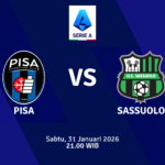 Match Banner: Pisa vs Sassuolo
