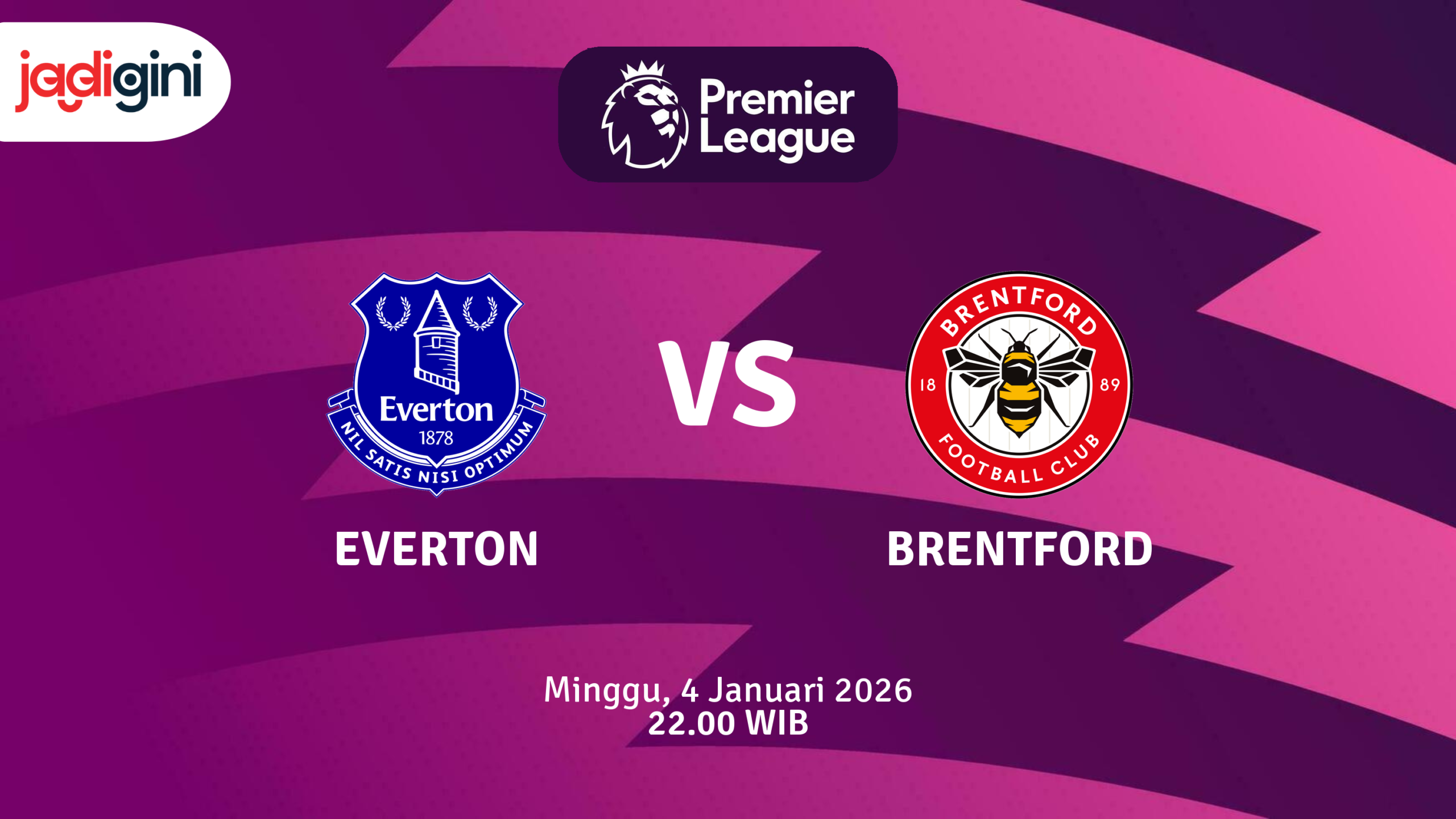 Match Banner: Everton vs Brentford