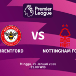 Match Banner: Brentford vs Nottingham Forest