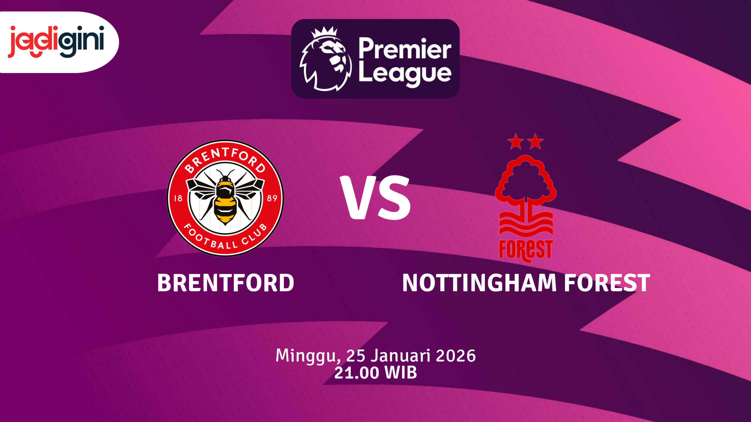 Match Banner: Brentford vs Nottingham Forest