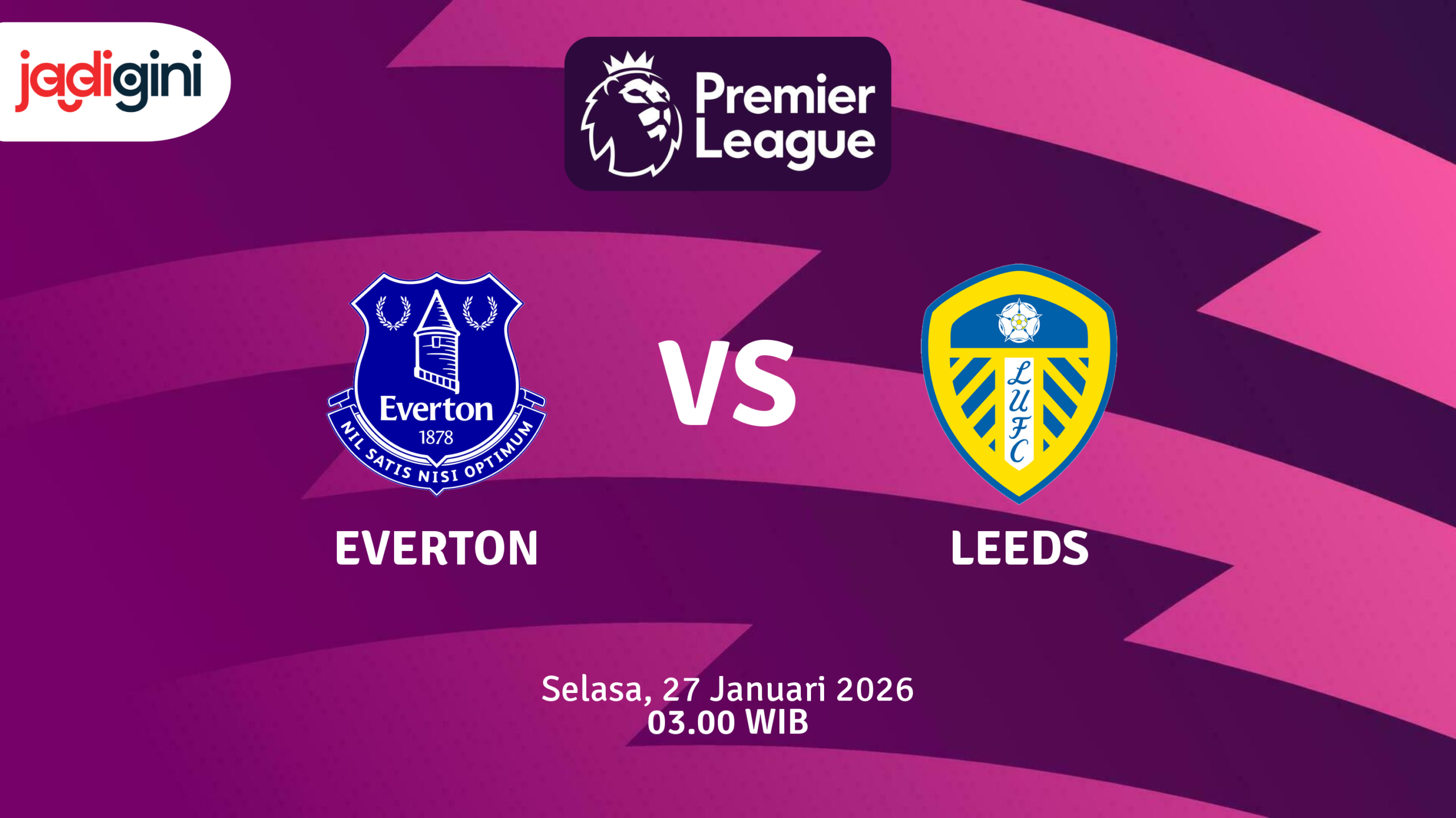 Match Banner: Everton vs Leeds