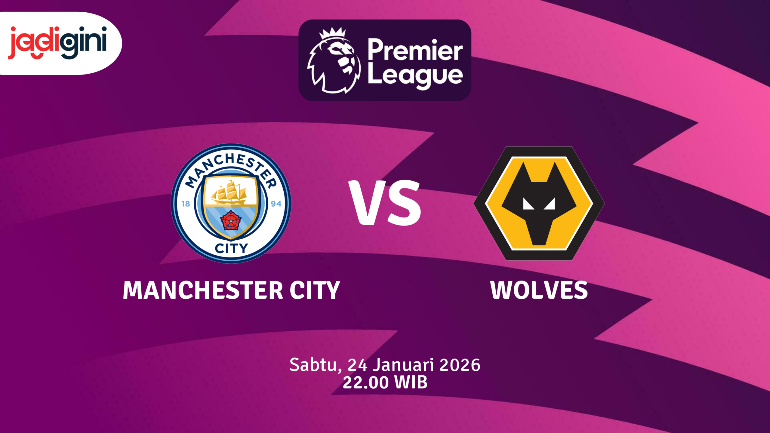 Match Banner: Manchester City vs Wolves