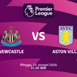 Match Banner: Newcastle vs Aston Villa