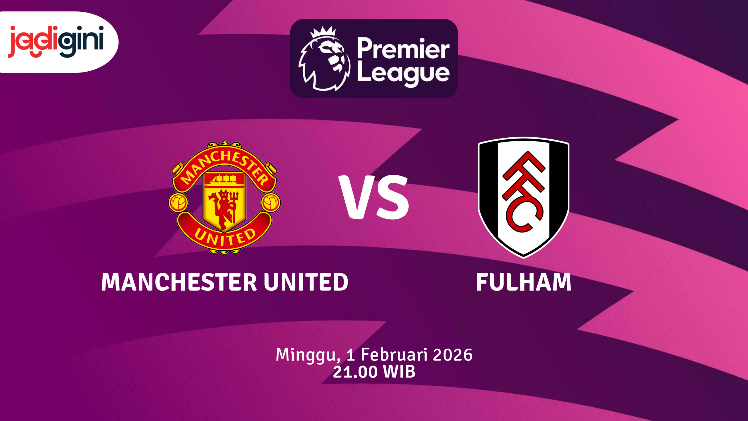 Match Banner: Manchester United vs Fulham