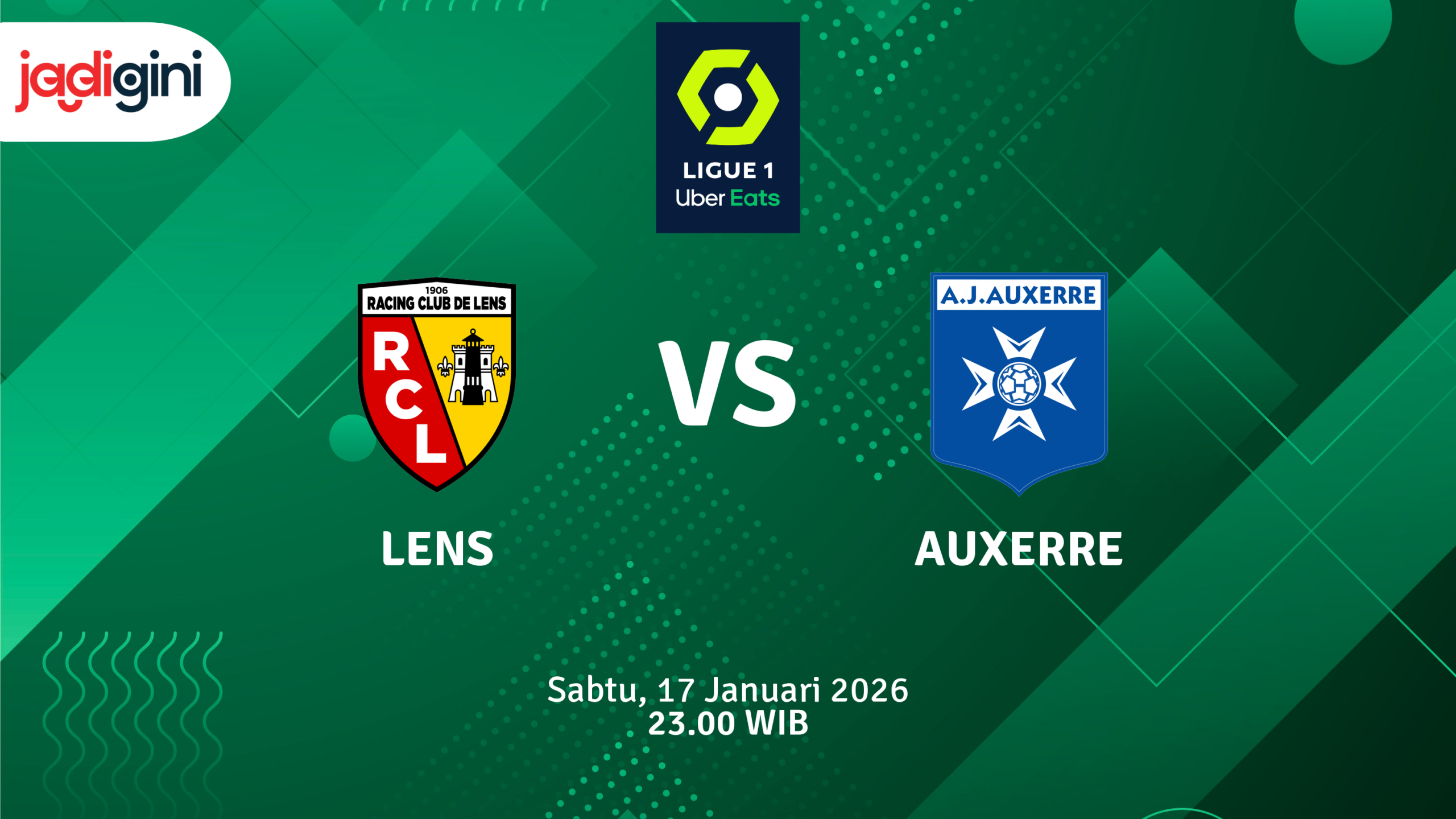 Match Banner: Lens vs Auxerre