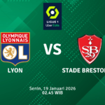 Match Banner: Lyon vs Stade Brestois 29