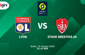 Match Banner: Lyon vs Stade Brestois 29
