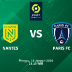 Match Banner: Nantes vs Paris FC