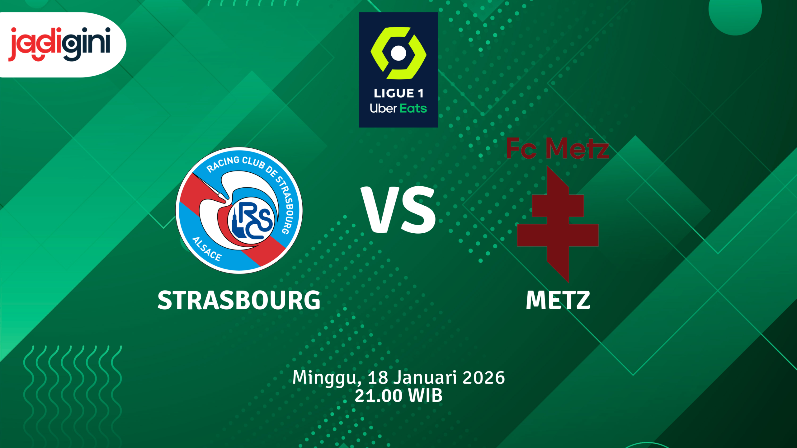 Match Banner: Strasbourg vs Metz
