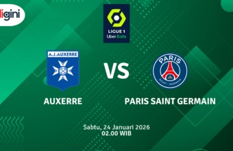 Match Banner: Auxerre vs Paris Saint Germain