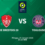 Match Banner: Stade Brestois 29 vs Toulouse