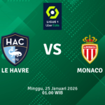 Match Banner: Le Havre vs Monaco