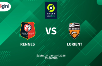 Match Banner: Rennes vs Lorient