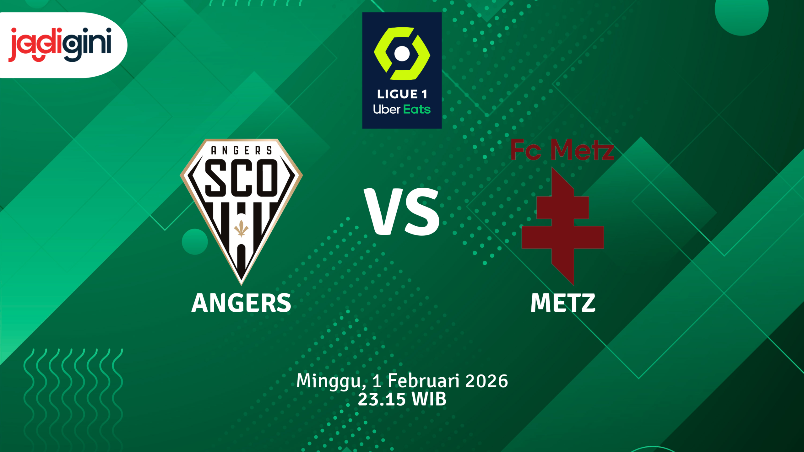 Match Banner: Angers vs Metz