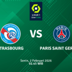 Prediksi Strasbourg vs Paris Saint Germain, Ligue 1 2 Februari 2026: Mampukah Sang Juara Dikandaskan di La Meinau? Match Banner: Strasbourg vs Paris Saint Germain