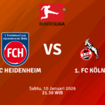 Match Banner: 1. FC Heidenheim vs 1. FC Köln