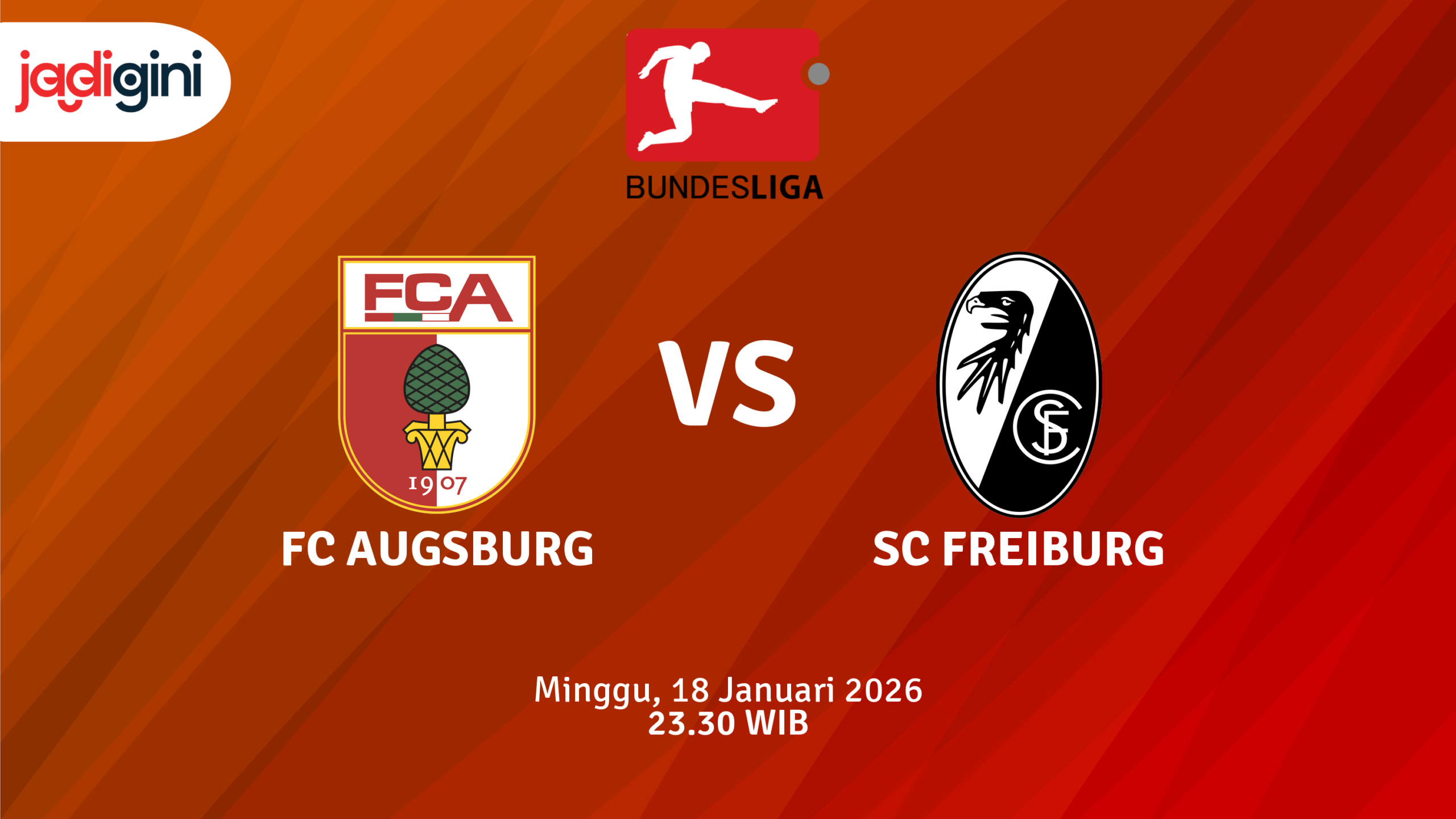 Match Banner: FC Augsburg vs SC Freiburg