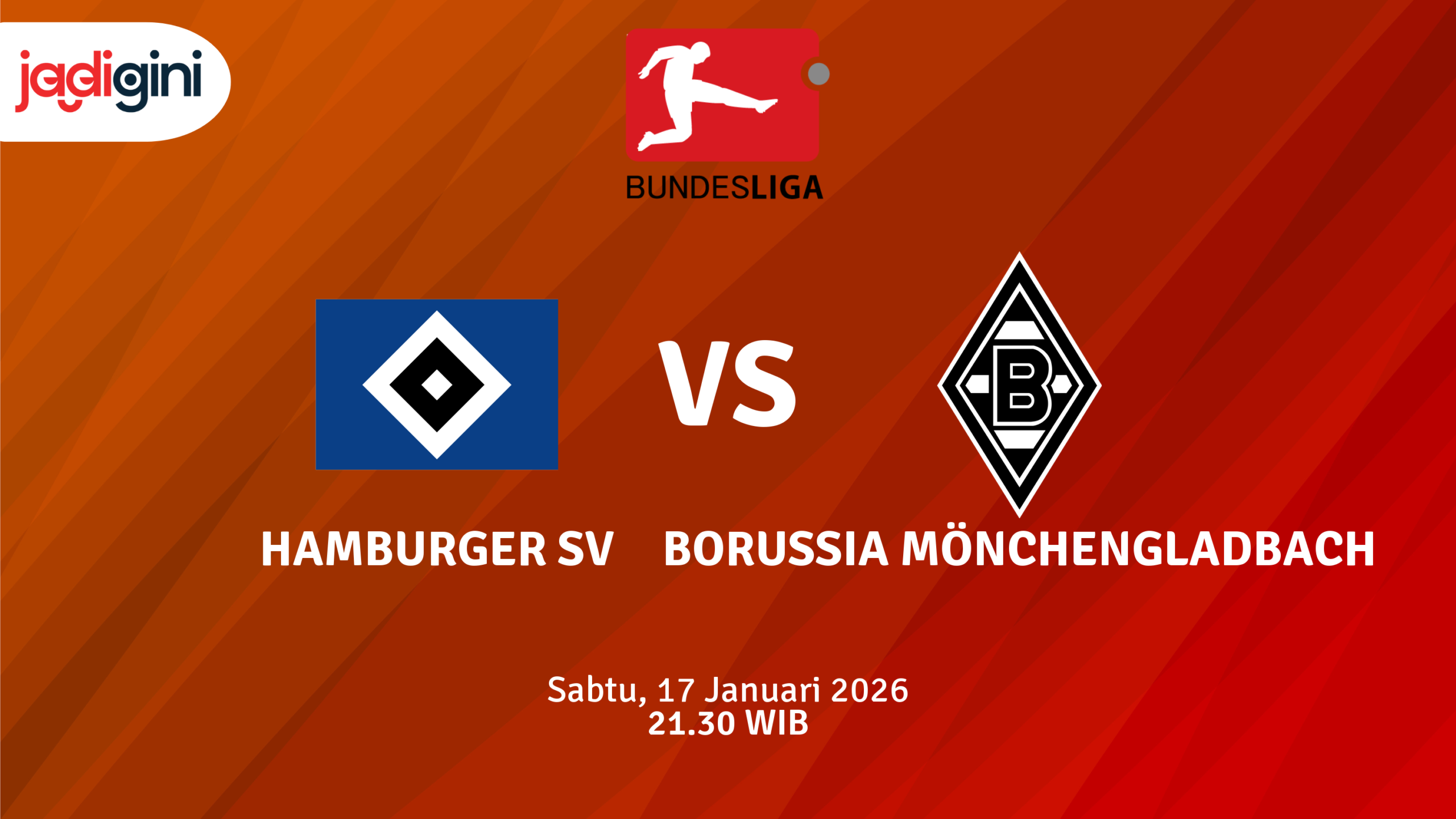 Match Banner: Hamburger SV vs Borussia Mönchengladbach