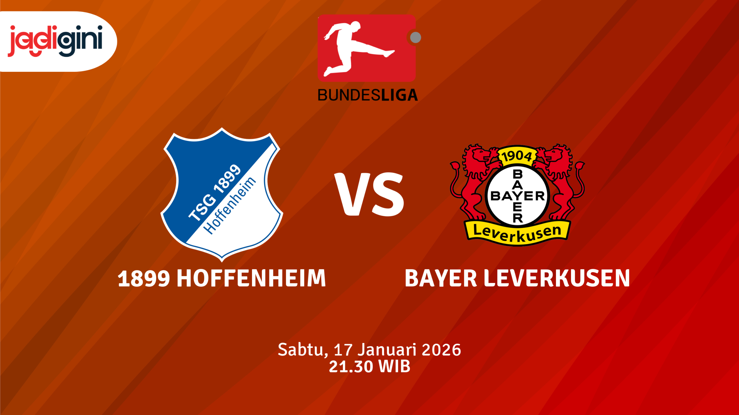 Match Banner: 1899 Hoffenheim vs Bayer Leverkusen