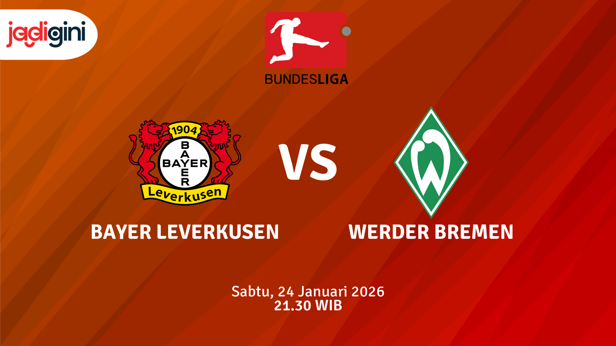 Match Banner: Bayer Leverkusen vs Werder Bremen