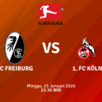 Match Banner: SC Freiburg vs 1. FC Köln