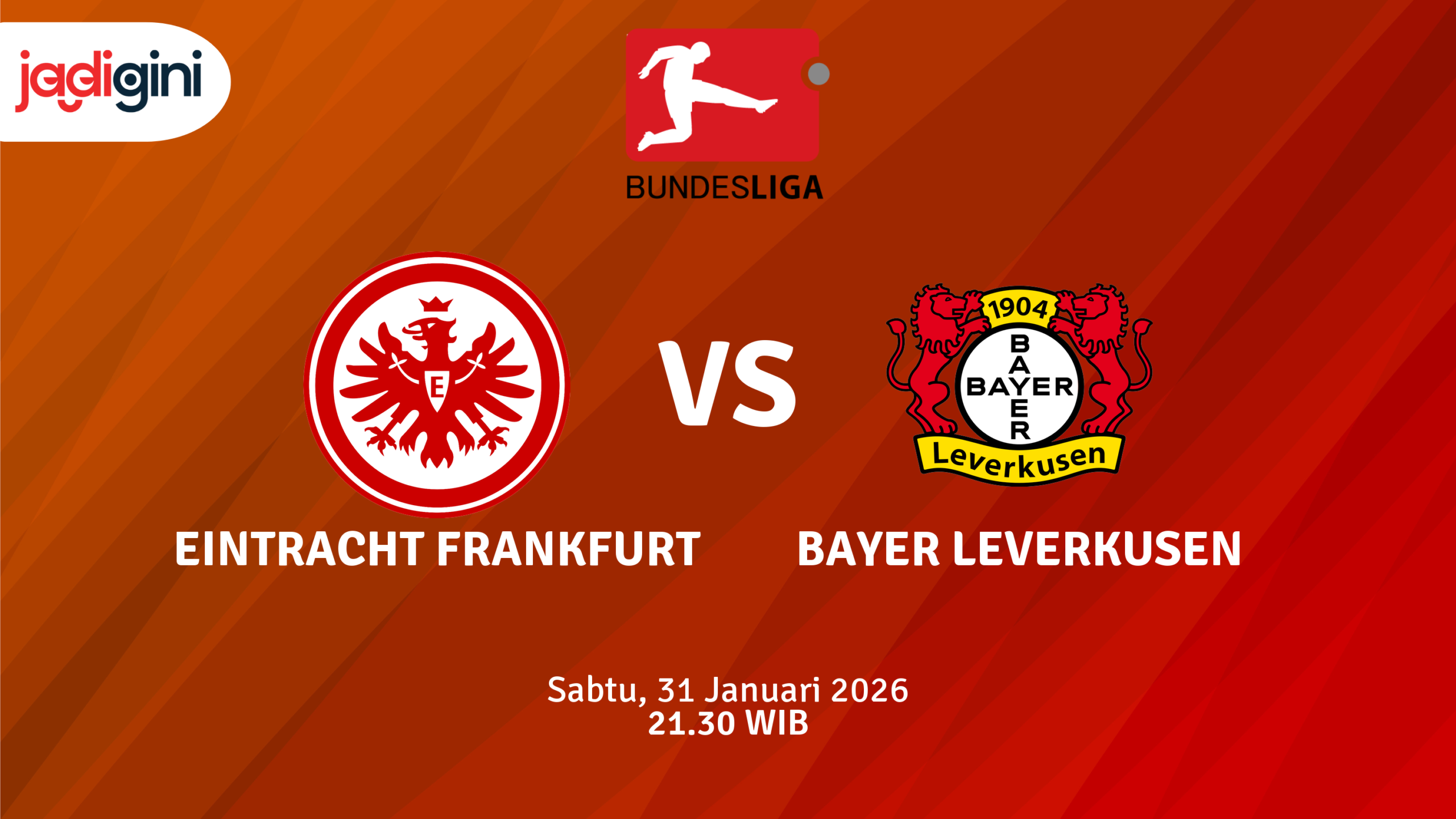 Match Banner: Eintracht Frankfurt vs Bayer Leverkusen