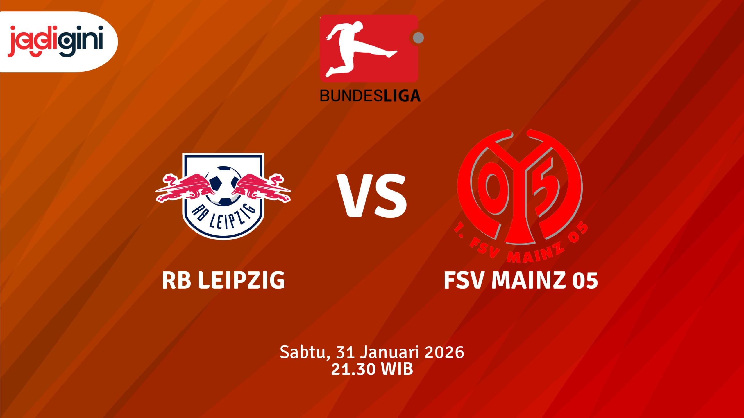 Match Banner: RB Leipzig vs FSV Mainz 05