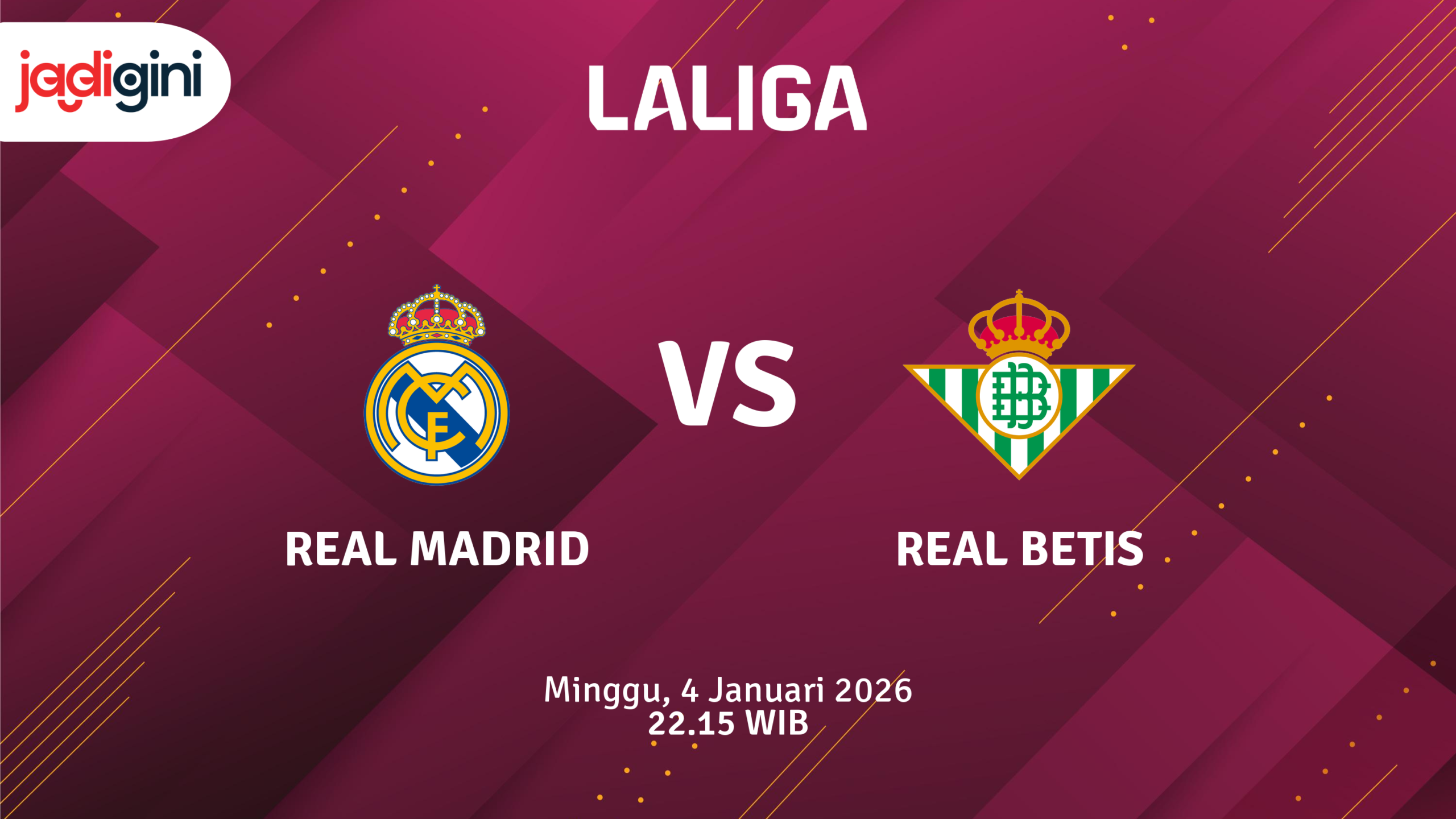 Match Banner: Real Madrid vs Real Betis