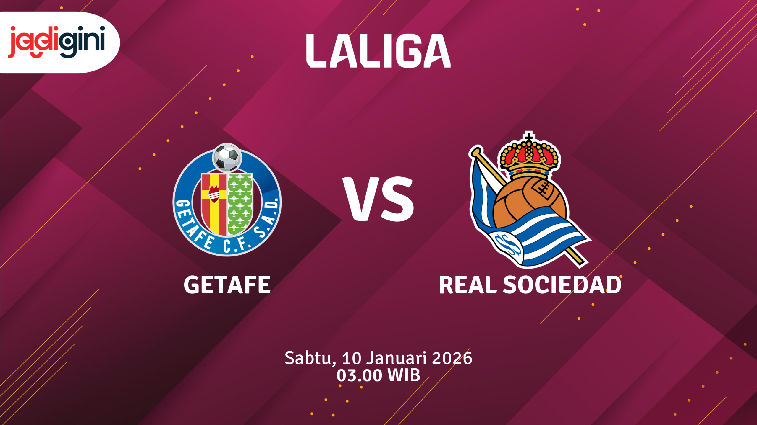 Match Banner: Getafe vs Real Sociedad