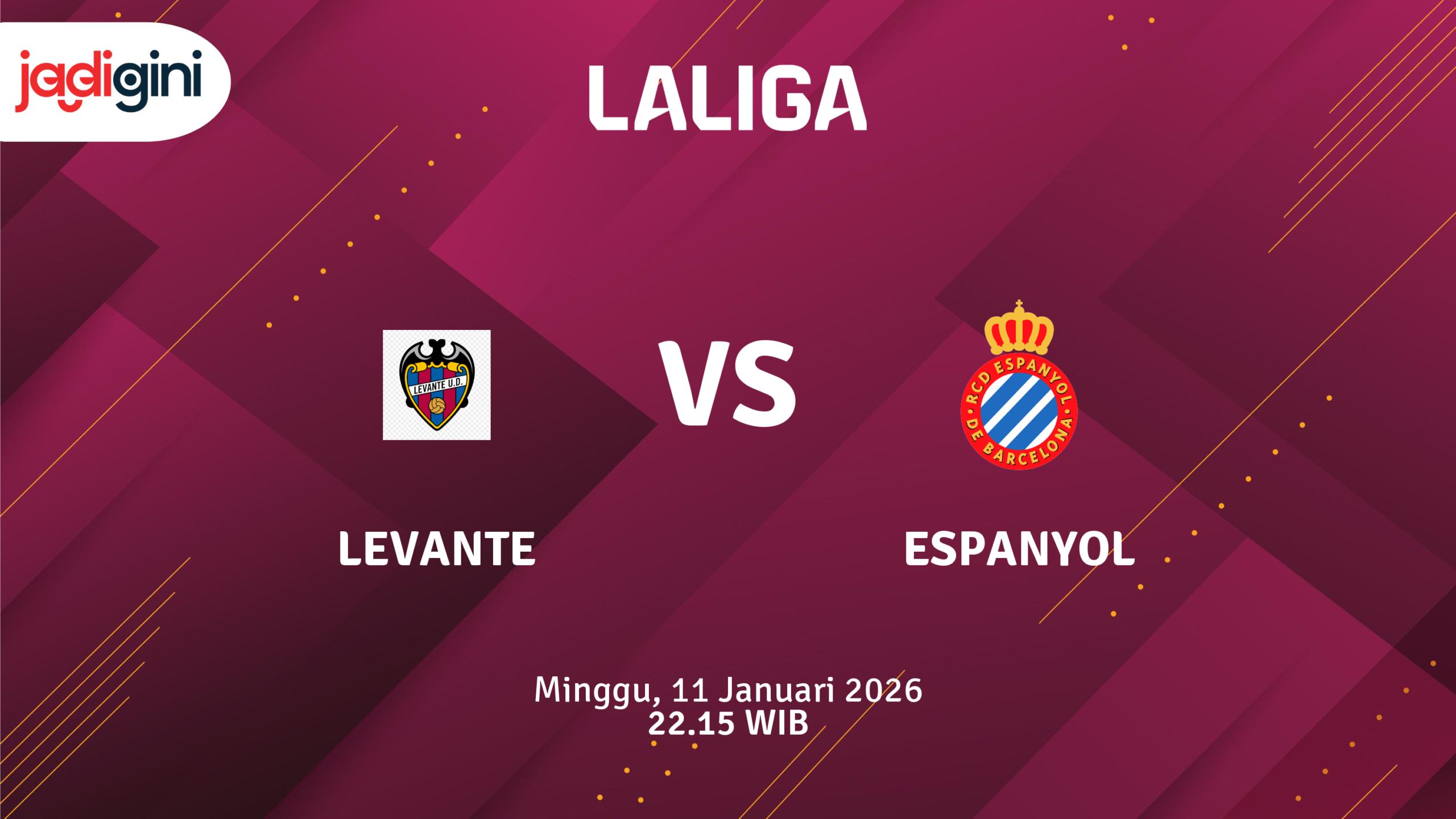 Match Banner: Levante vs Espanyol